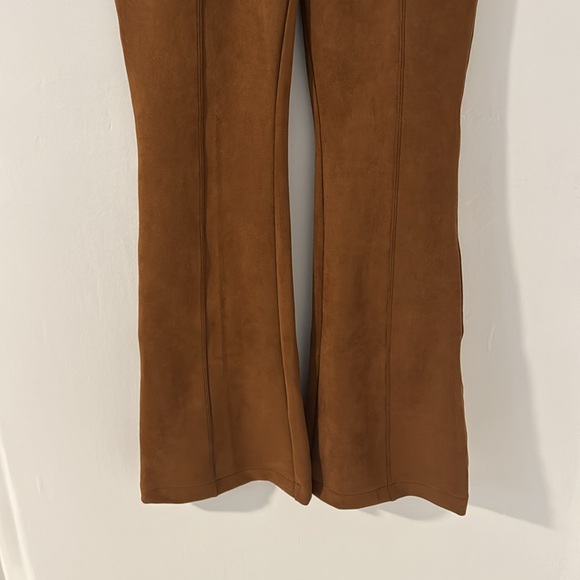 Suede spanks, tummy control flare leg size large - Picture 2 of 5